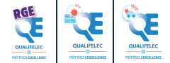 Certifications Qualifelec RGE, SPV1, IRVE2